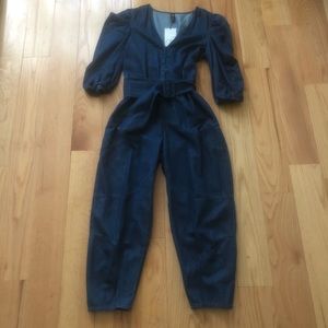 Zara Belted Jumpsuit